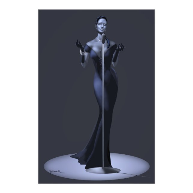 Lounge Singer Poster Print (Front)