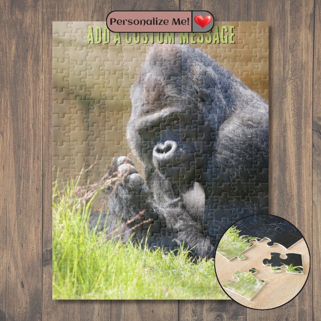 Lounging Gorilla Jigsaw Puzzle (Lounging Gorilla Jigsaw Puzzle)