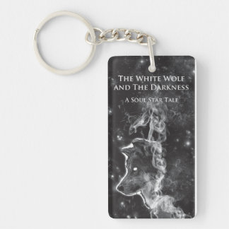 Loup blanc et le porte - clé d'obscurité