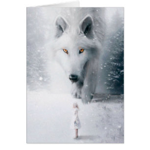 Loup blanc géant