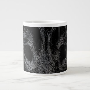 Loup Coupe de café Mug Chien sauvage Coupes Jumbo