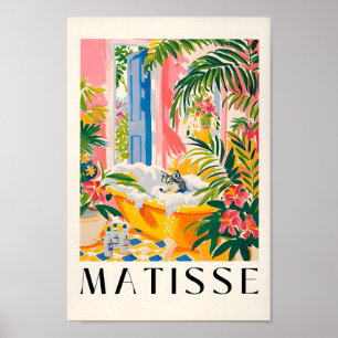 Loup Dans La Baignoire Poster Drôle, Matisse Art P