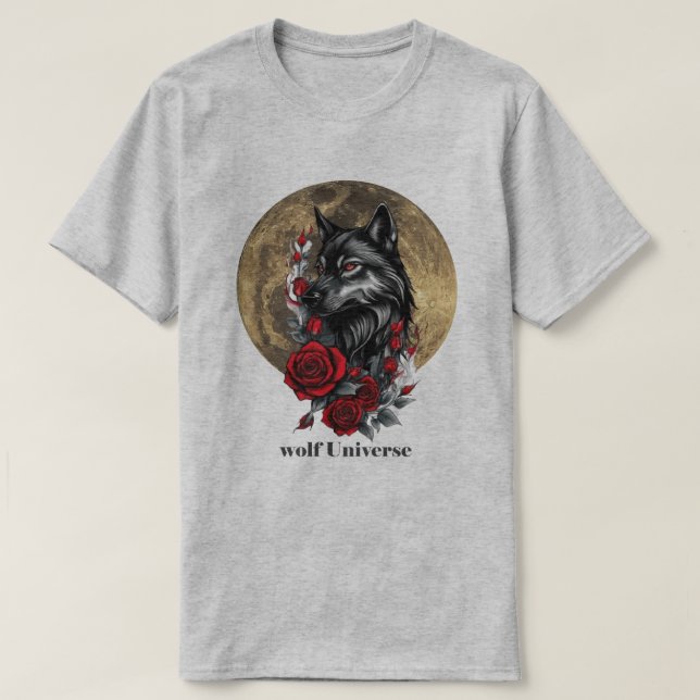loup de t-shirt (Design devant)
