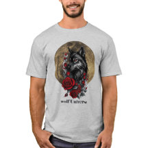 loup de t-shirt