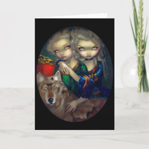"Loup-Garou : Carte de voeux de Les Jumeaux"
