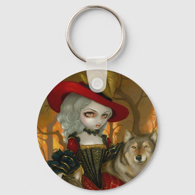 "Loup-Garou:  d'Automne" Keychain (Front)