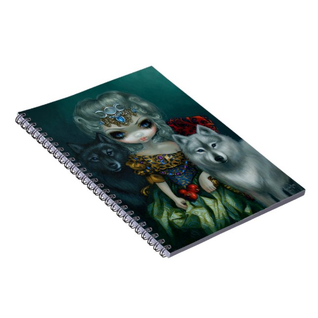 "Loup-Garou:  La Grande Prêtresse" Notebook (Right Side)