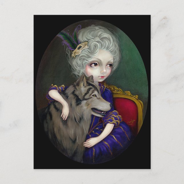 "Loup-Garou : Le Portrait" Carte postale (Devant)