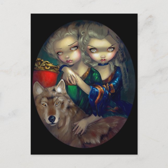 "Loup-Garou :  Les Jumeaux" Carte postale (Devant)
