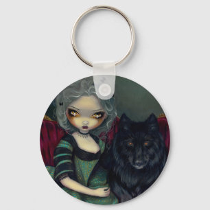 "Loup-Garou: Noir" Keychain