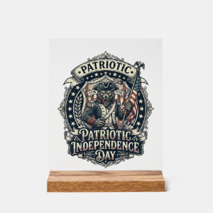 Loup-garou patriotique Patriote Horreur Monstre Pa