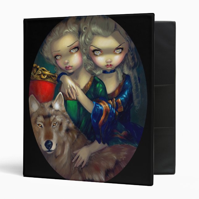 Loup-Garou : Vampire de loup de CLASSEUR de Les (Devant/intérieur)