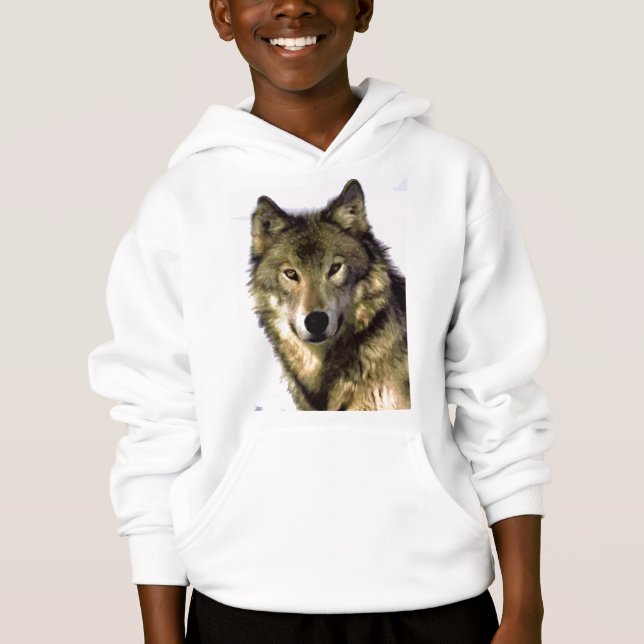 Loup gris (Devant)