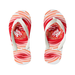 Loup sauvage Tournez des tongs blancs pour tout-pe