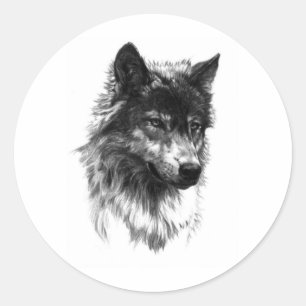 Loup solitaire - Sticker