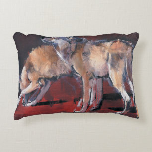 Loups 2001 decorative pillow