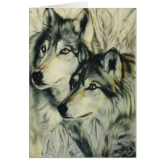 "Loups de bois de construction "