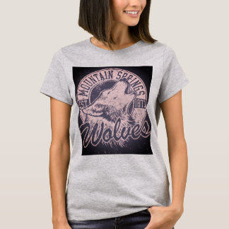 Loups des sources de montagne hurlant T-shirt