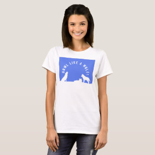 Loups en neige, comment un loup ! T-shirt
