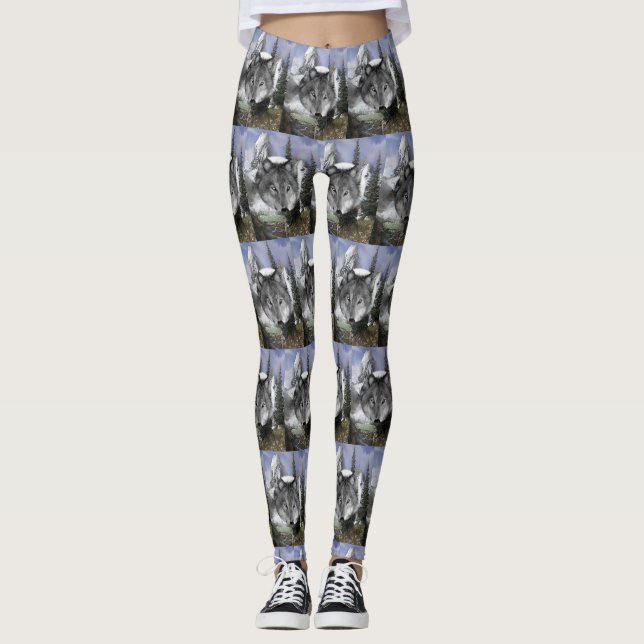 Loups Leggings (Devant)