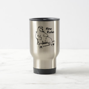 L'ours blanc a isolé la tasse Arny nouveau R de