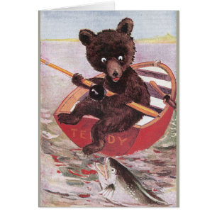 L'ours de nounours va pêcher