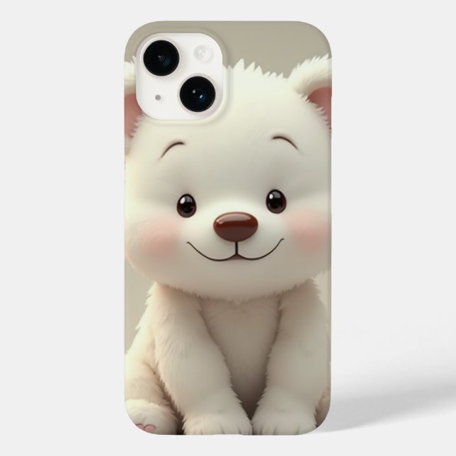 L'ours le plus beau iPhone 14 Coque (Verso)