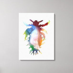 louse canvas print