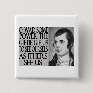 Louse Quote 2 Inch Square Button