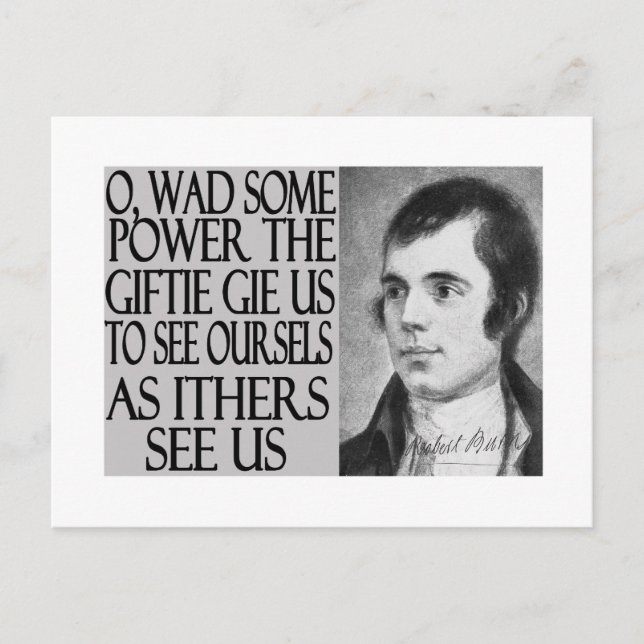 Louse Quote Postcard (Front)