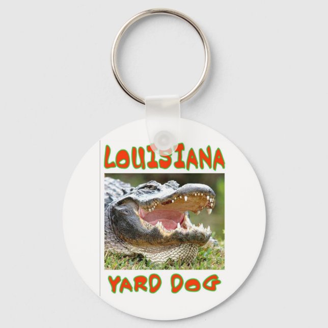 LOUSIANA YARD DOG KEYCHAIN (Front)