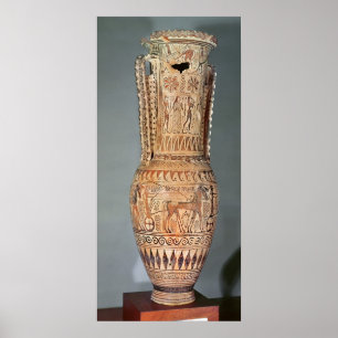 Loutrophoros depicting a sphinx poster