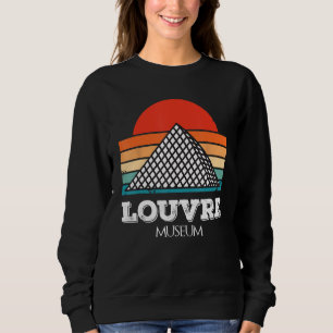 Louvre Museum Sunrise from Paris Love in France as Sweatshirt