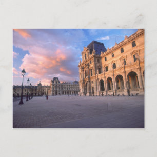 Louvre, Paris, France Postcard