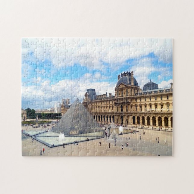 Louvre Paris. Jigsaw Puzzle (Horizontal)