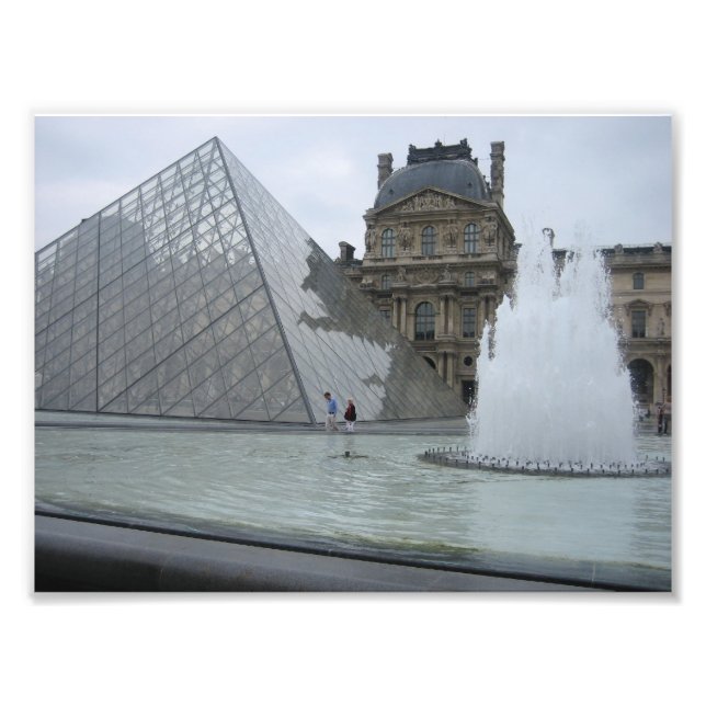 Louvre, Paris Photo Print (Front)