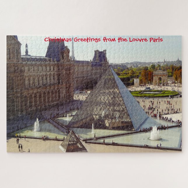 Louvre Paris. Puzzle (Horizontal)