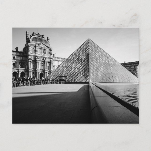 Louvre Pyramid 2 Postcard (Front)