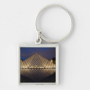Louvre Pyramid by the architect I.M. Pei at Keychain