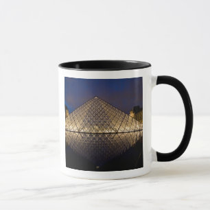 Louvre Pyramid by the architect I.M. Pei at Mug