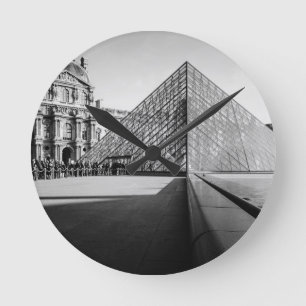 Louvre Round Clock