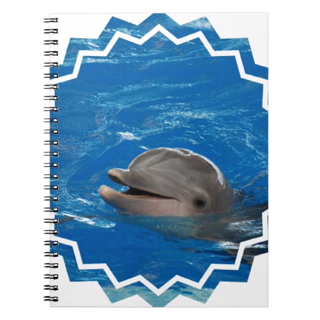 Lovable Dolphin Notebook (Front)