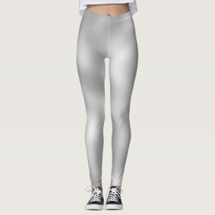Lovable Grey Classic Shaded White Leggings