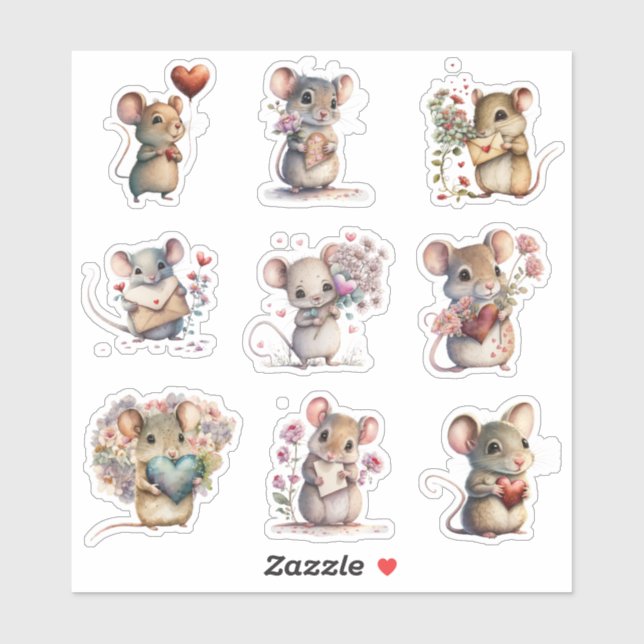 Lovable Mice (Sheet)