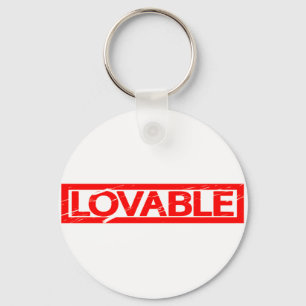 Lovable Stamp Keychain