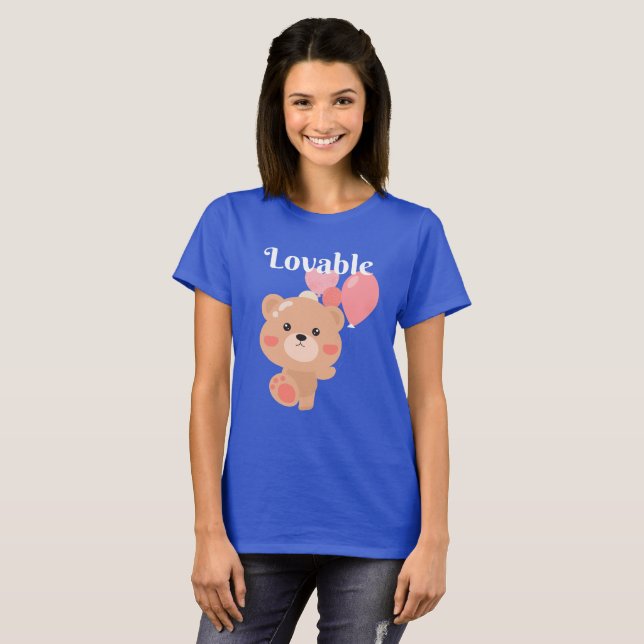 Lovable Women's Basic T-Shirt (Front Full)
