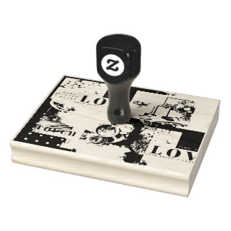 Love02:00AM Rubber Stamp