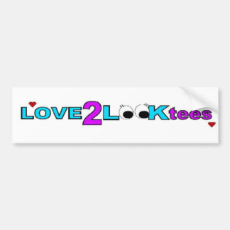 Love2Looktees Bumper Sticker