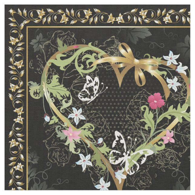 Love 15 Custom Fabric (Close Up)