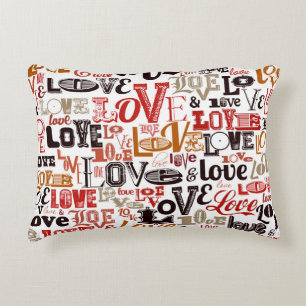 Love 1 accent pillow